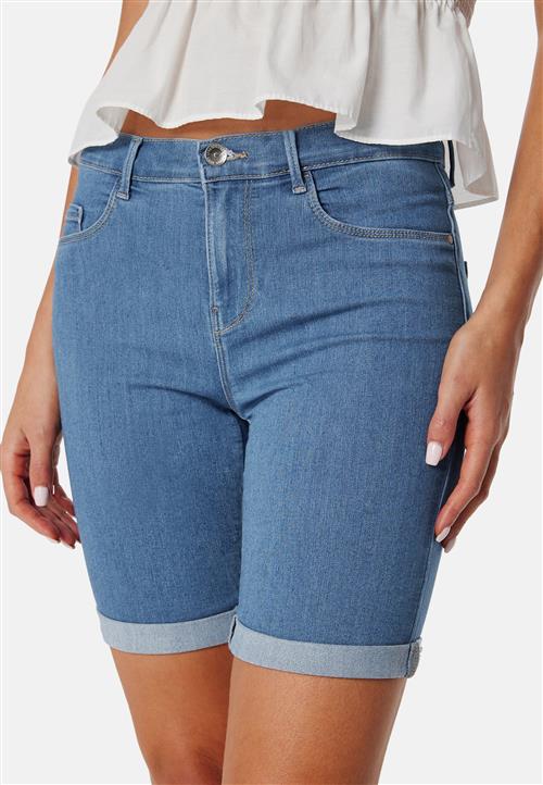 ONLY Onlrain Life Mid Denim Shorts
