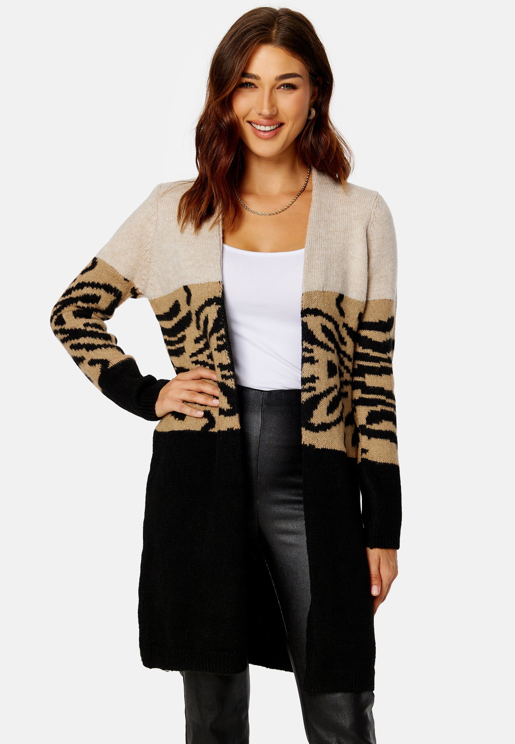 ONLY Jade Animal L/S Cardigan
