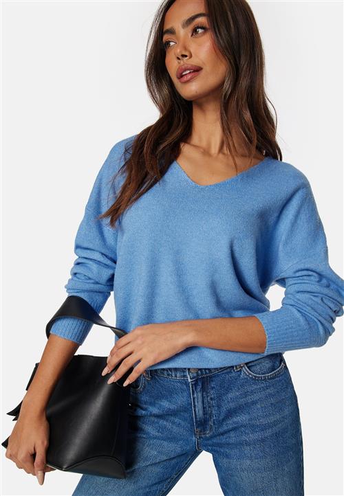 ONLY Onlrica Life L/S V-Neck Pullover Knit