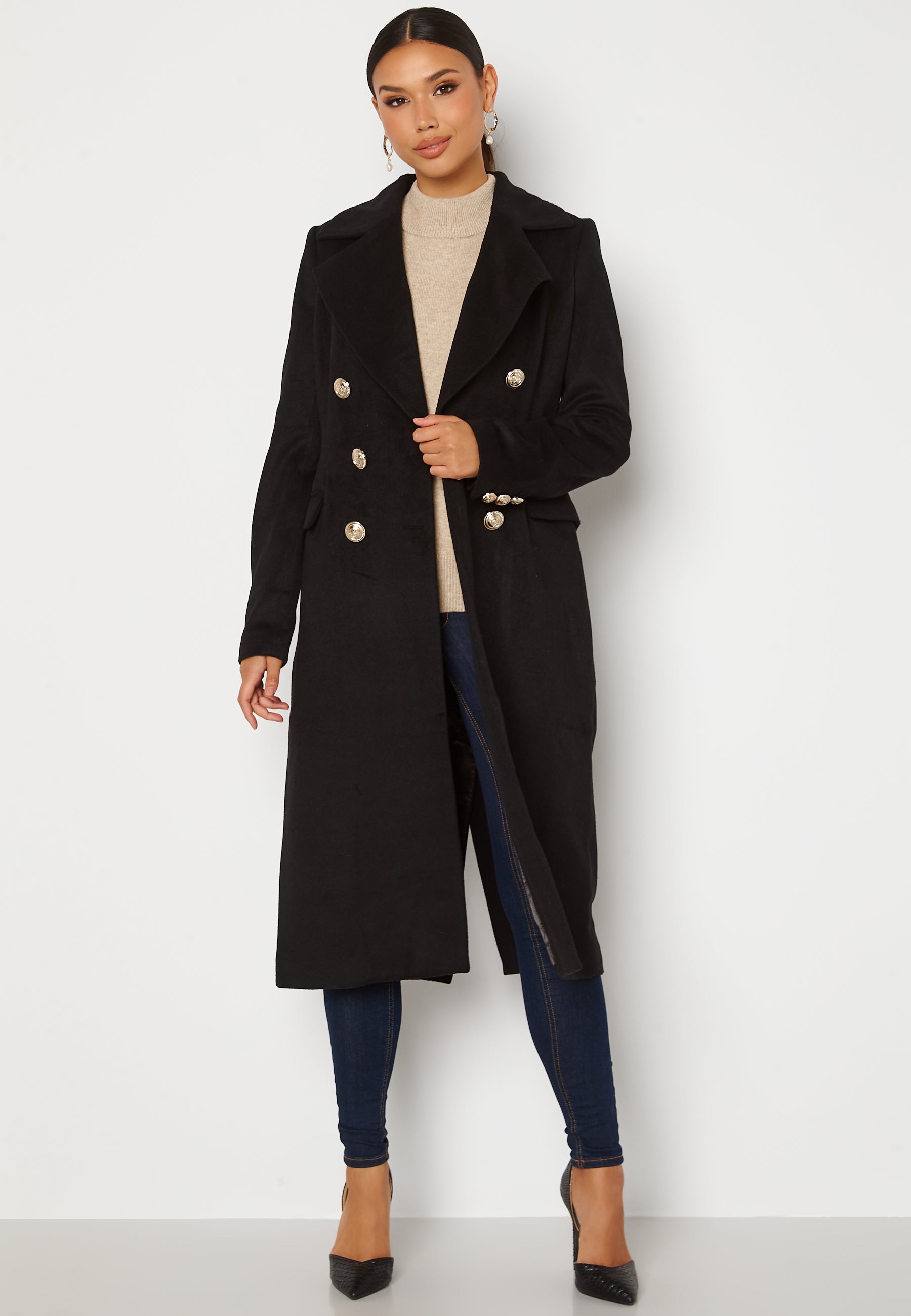 Chiara Forthi Donetta Double Breasted Coat