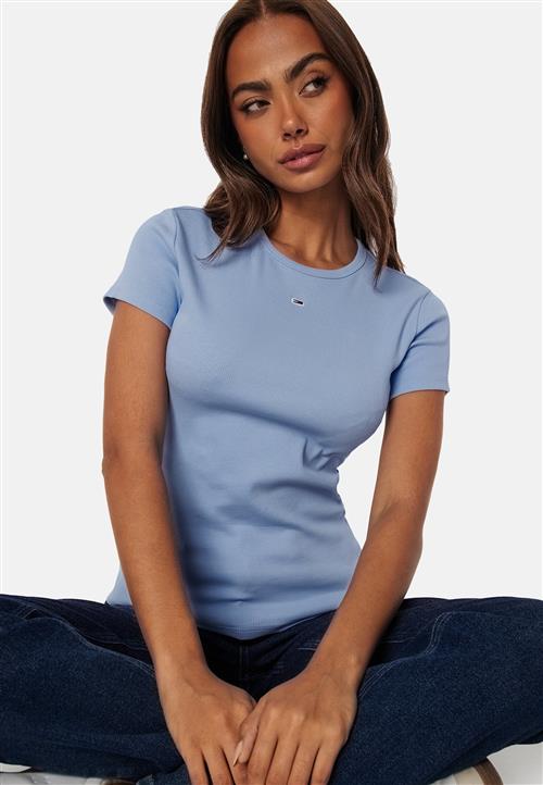 TOMMY JEANS Slim Essential Rib SS