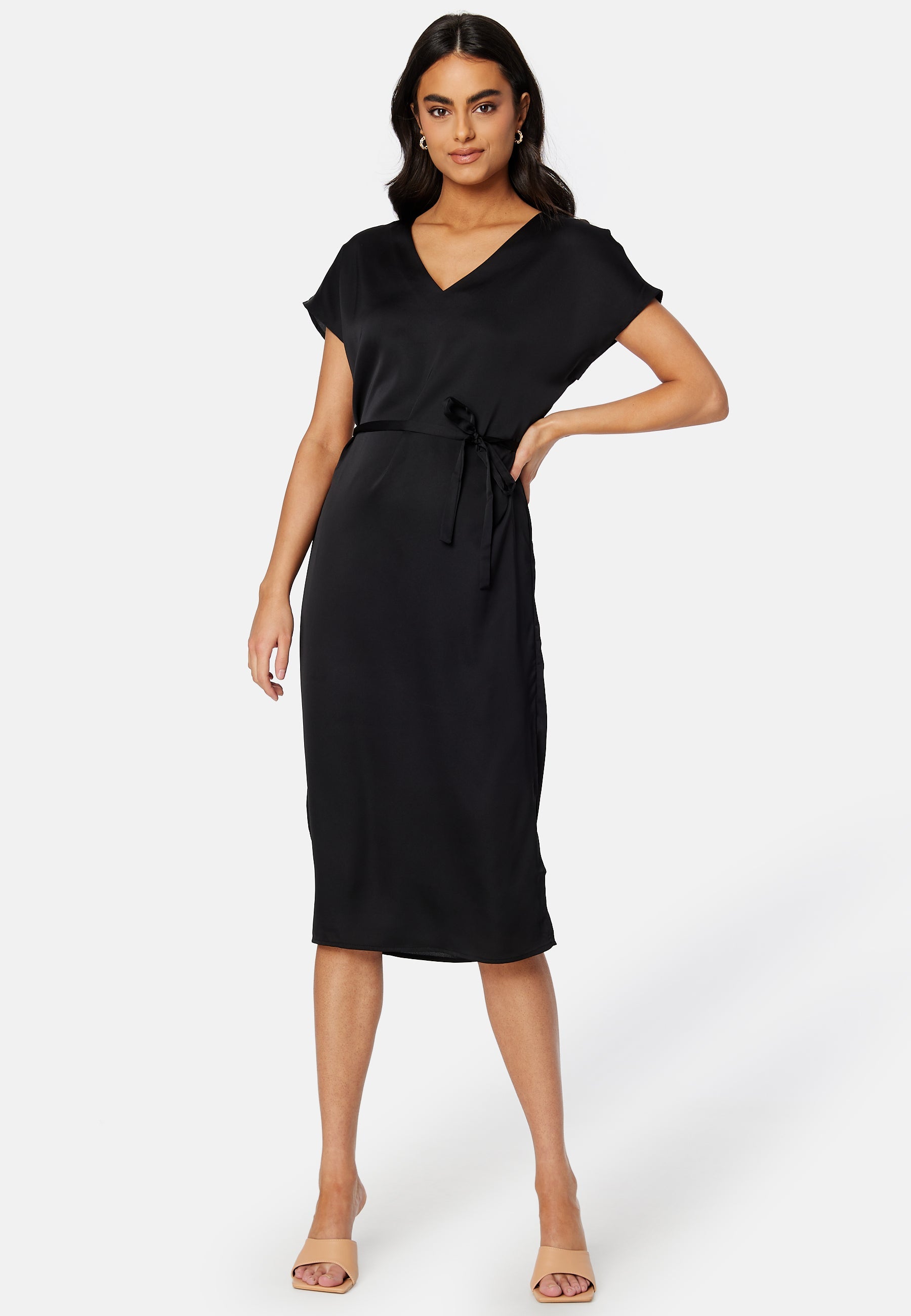 VILA Ellette V-Neck S/S Dress