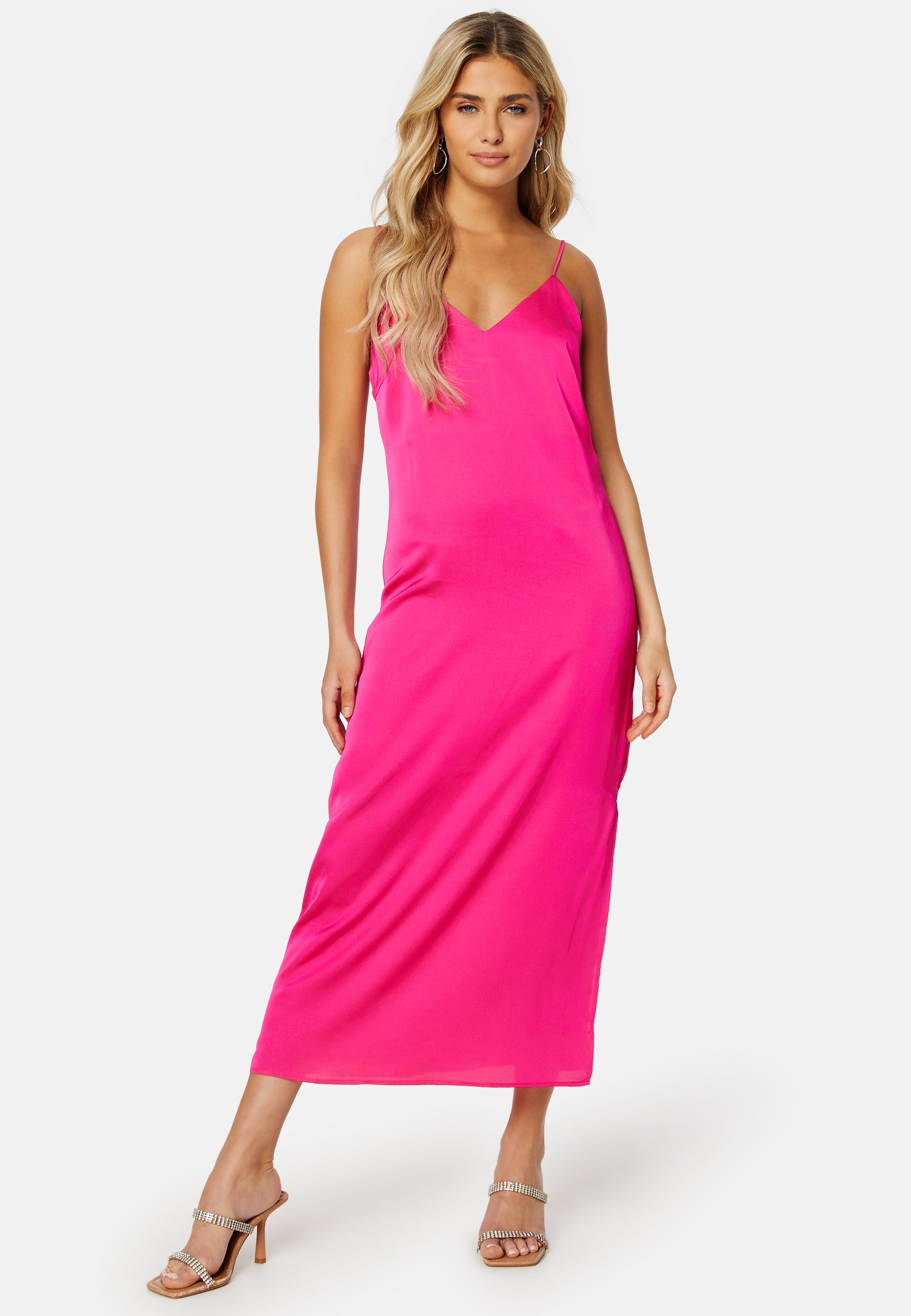 VILA Ellette Satin Dress