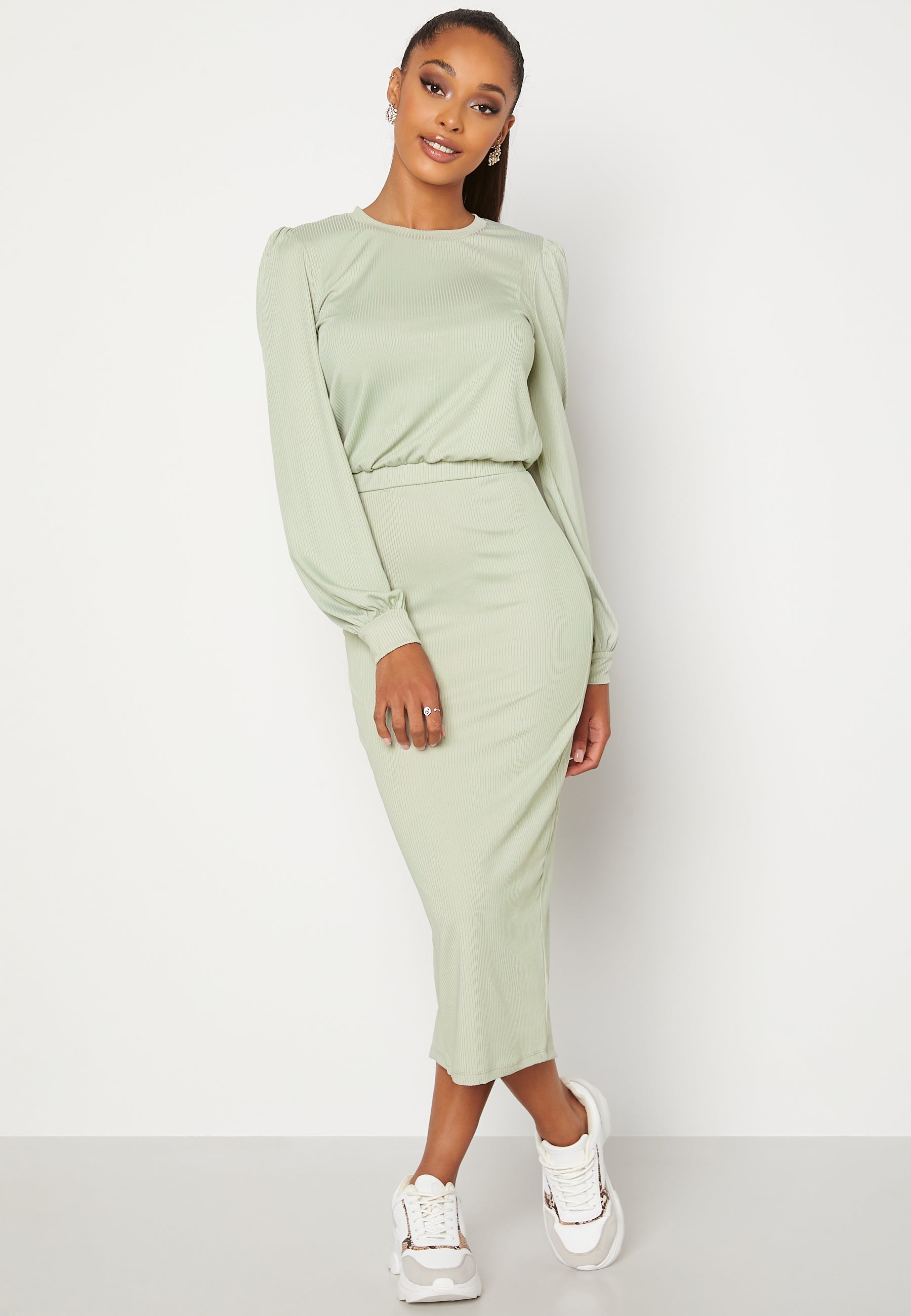 BUBBLEROOM Besa Rib Dress
