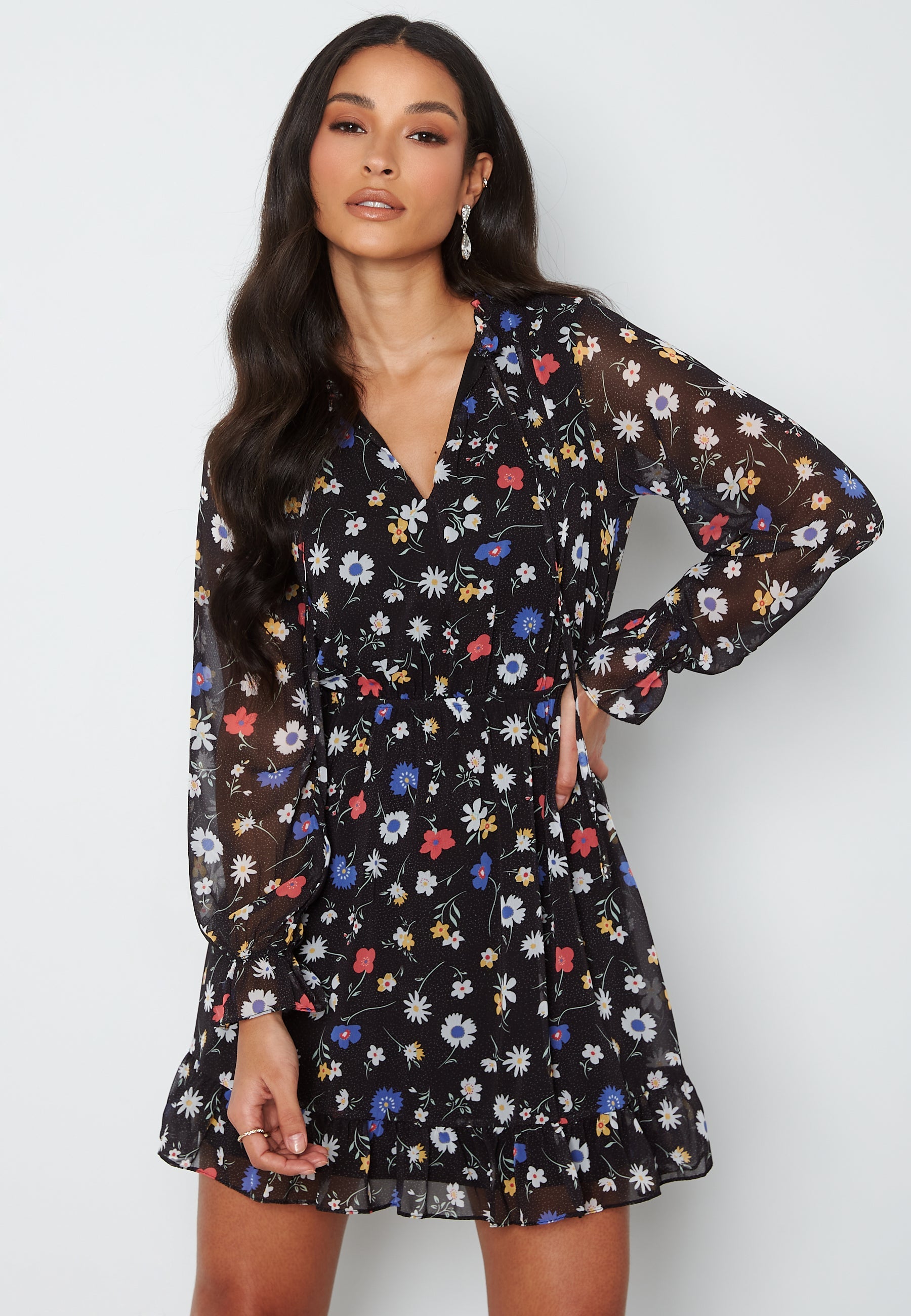 Trendyol Zarah Printed L/S Dress
