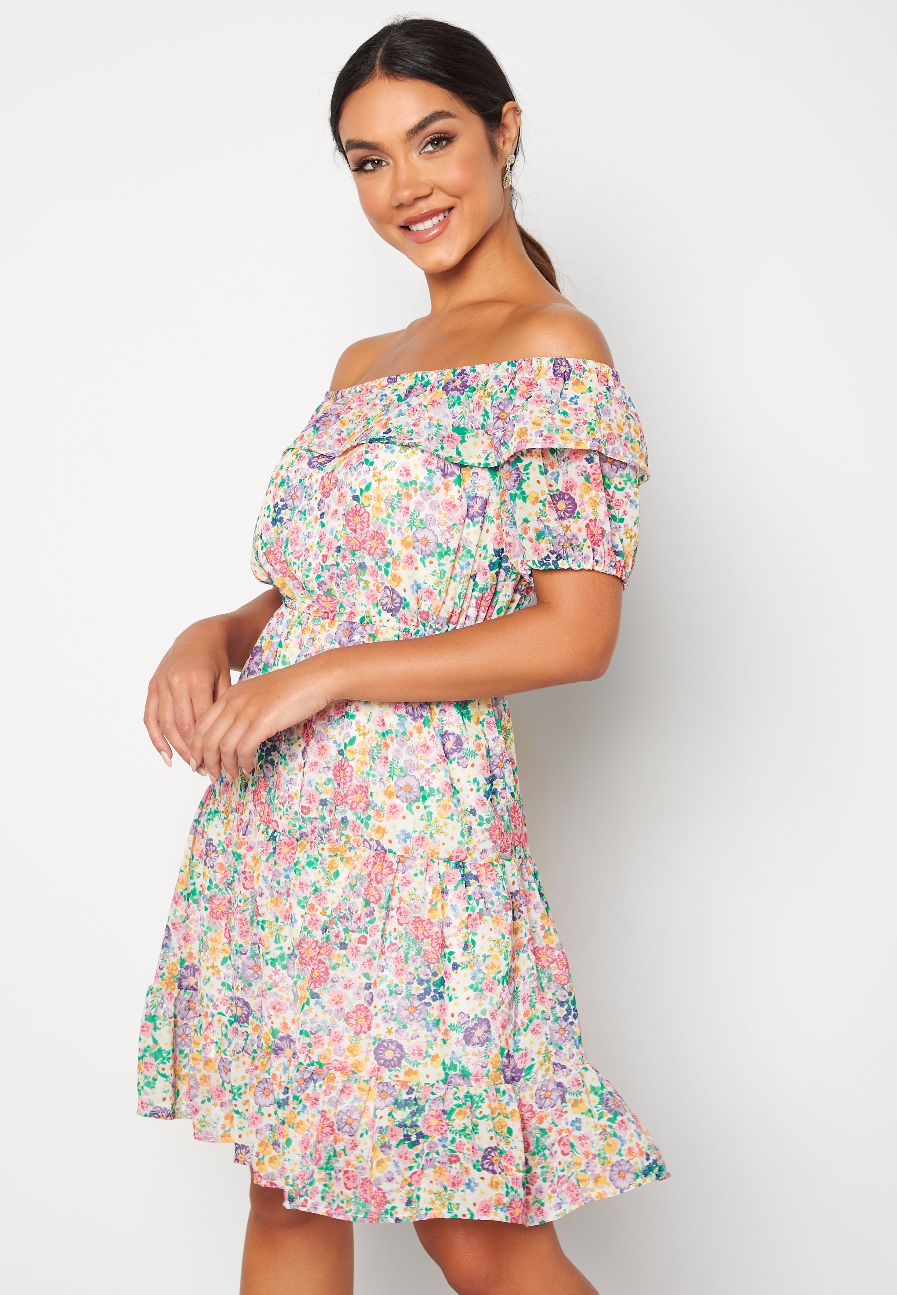 VILA Madison Offshoulder S/S Dress