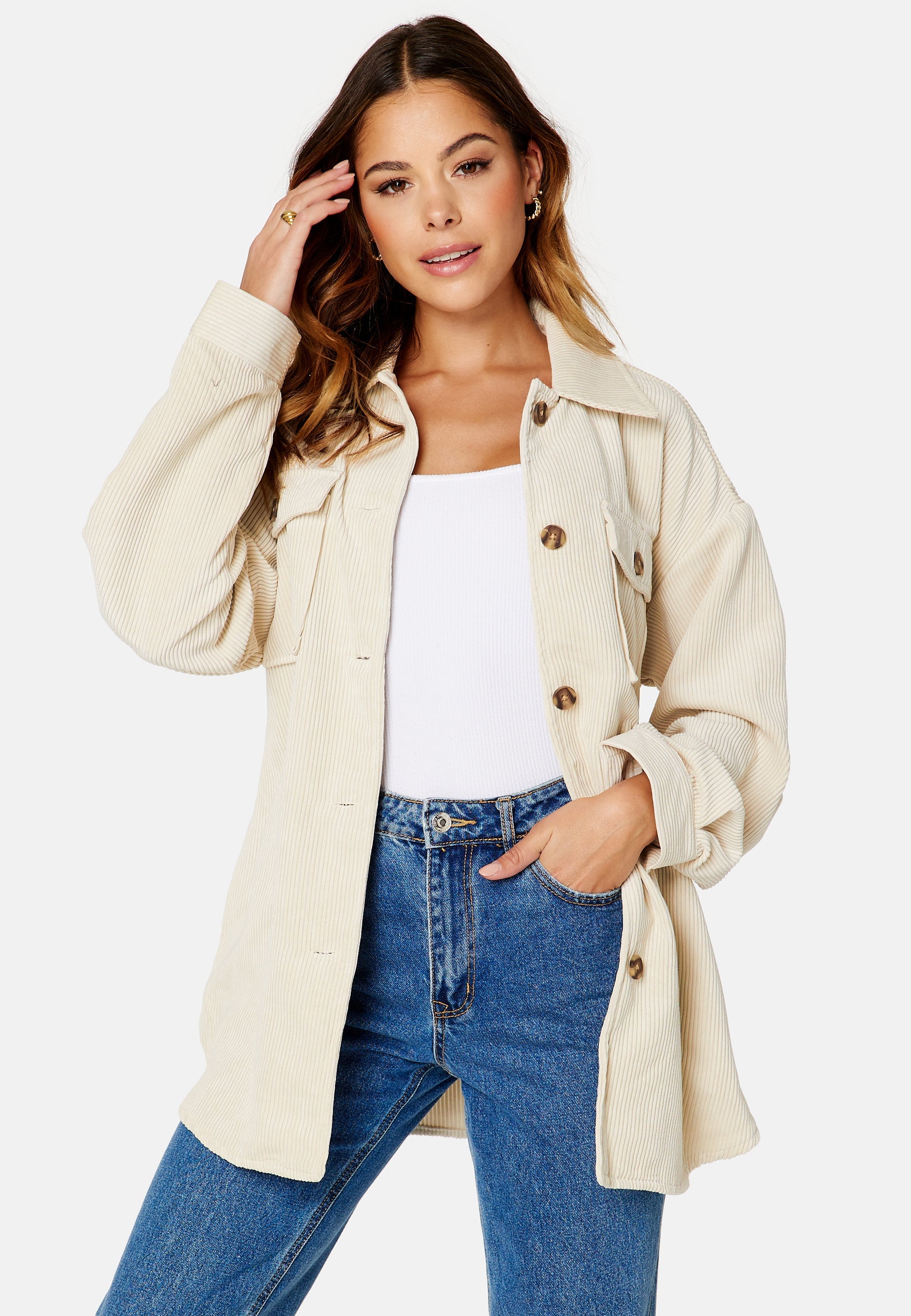 Pieces Effi Selma Overshirt Jacket