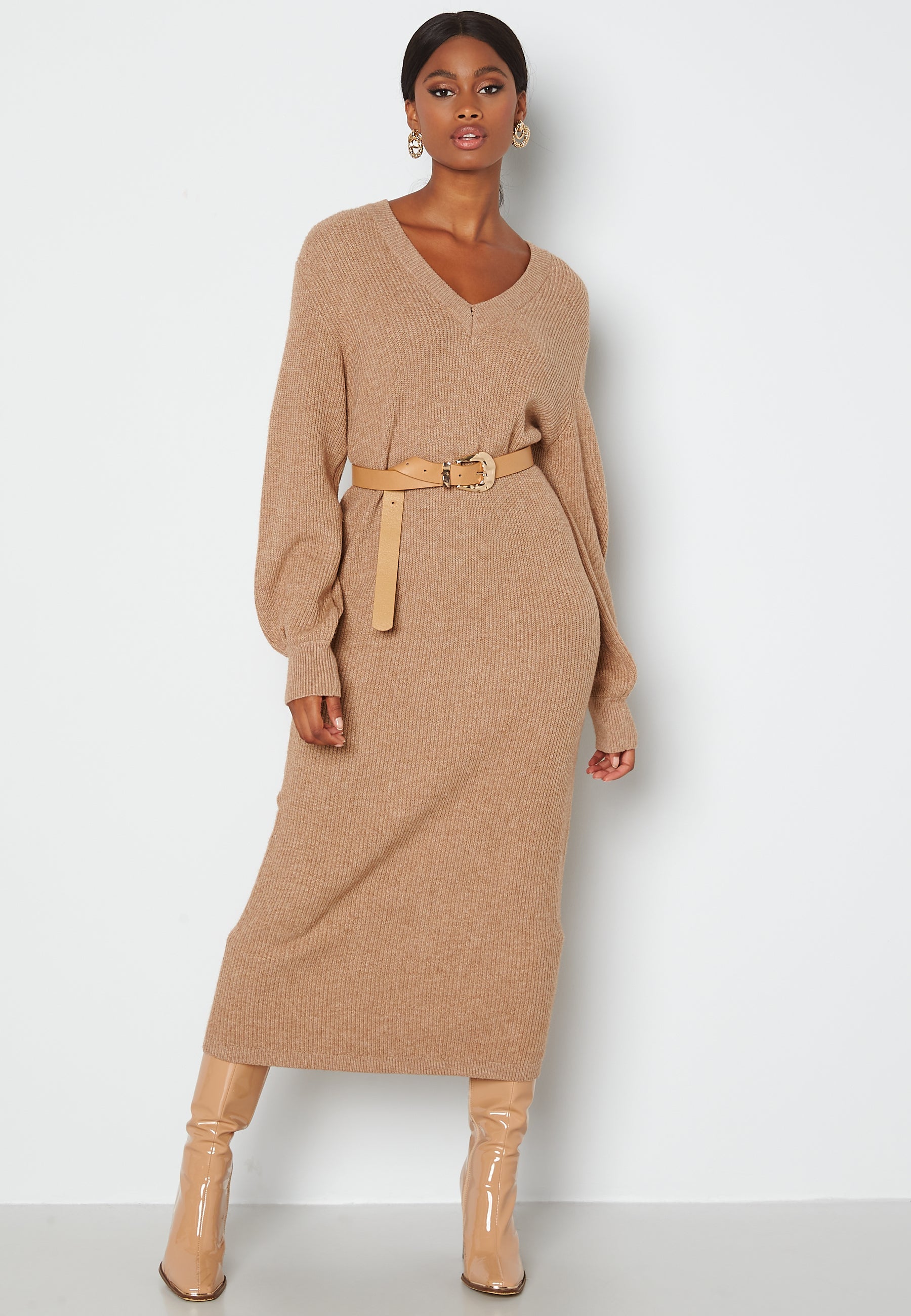 Object Collectors Item Malena L/S knit dress