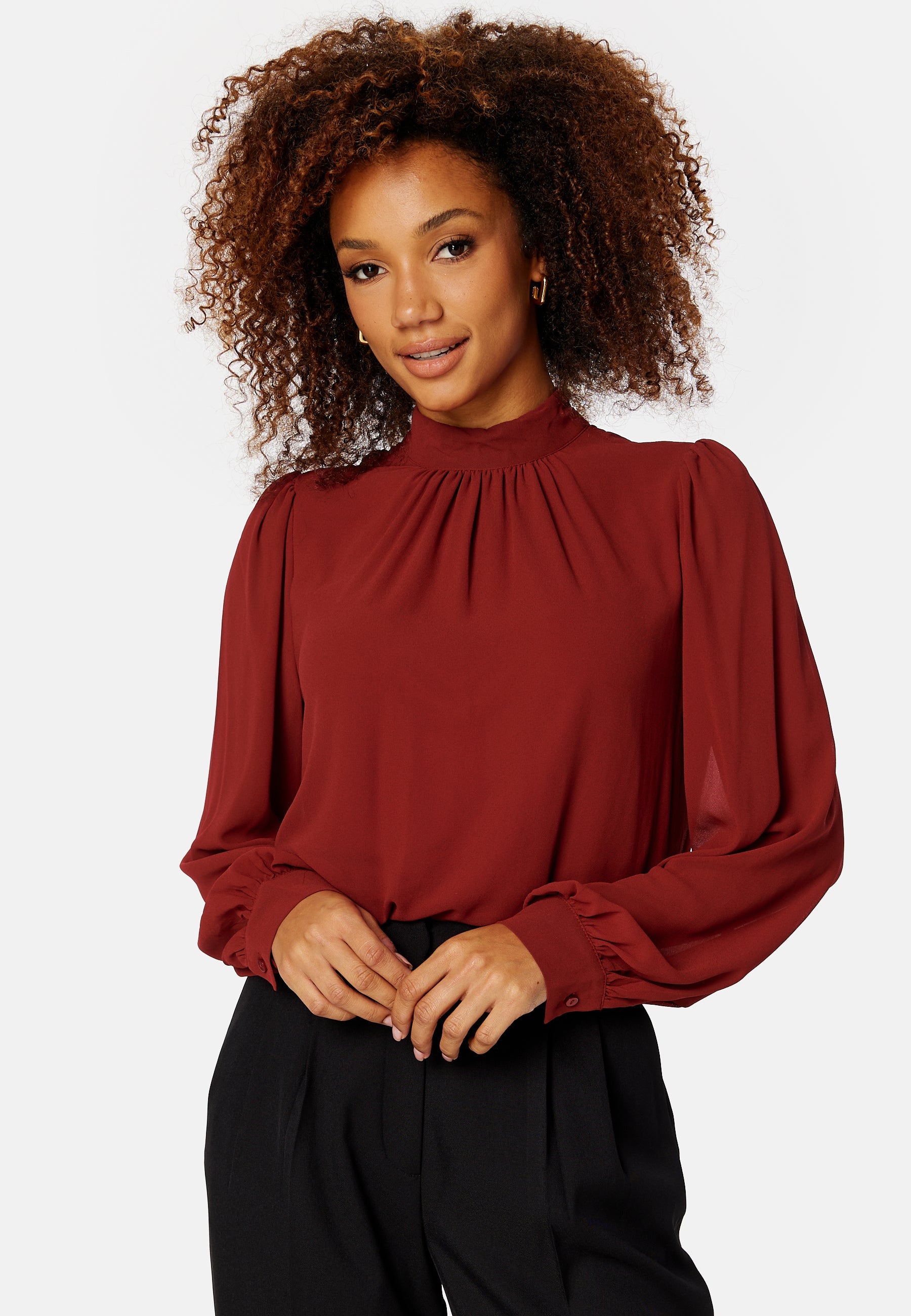 Object Collectors Item Mila L/S High Neck Top