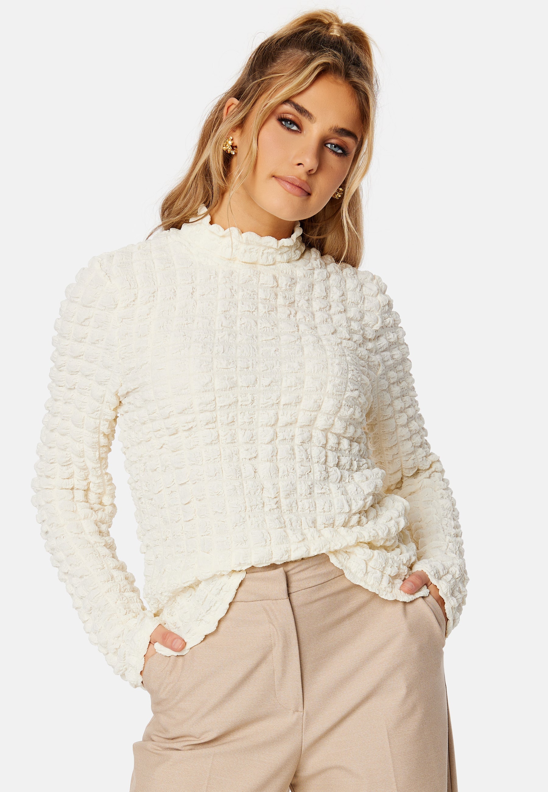 SELECTED Monika LS High Neck Top