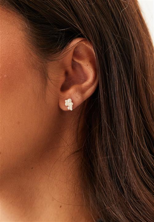 Pilgrim Relando Pearl Earrings Silver-