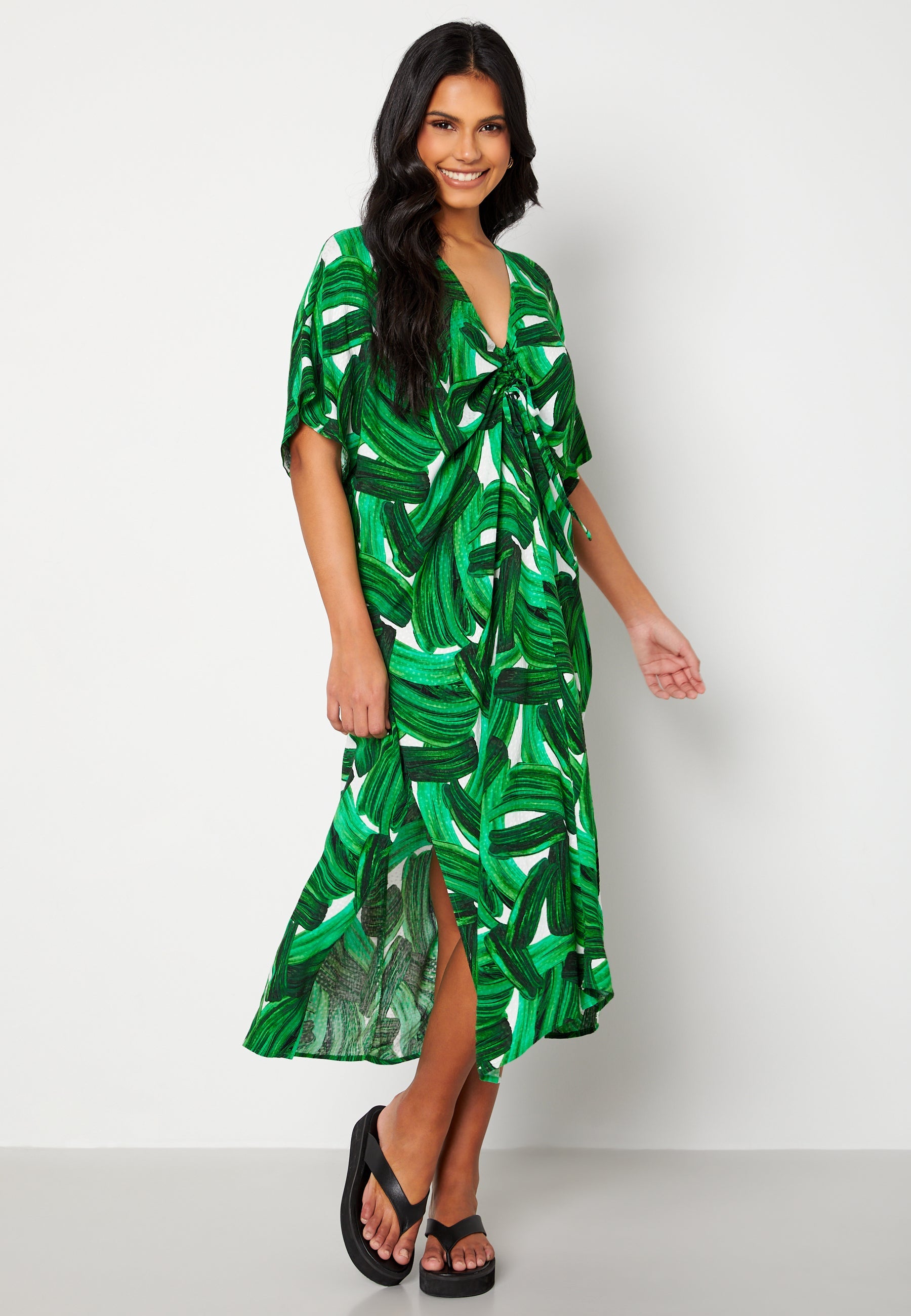 VILA Zugina 2/4 Sleeve Midi Caftan