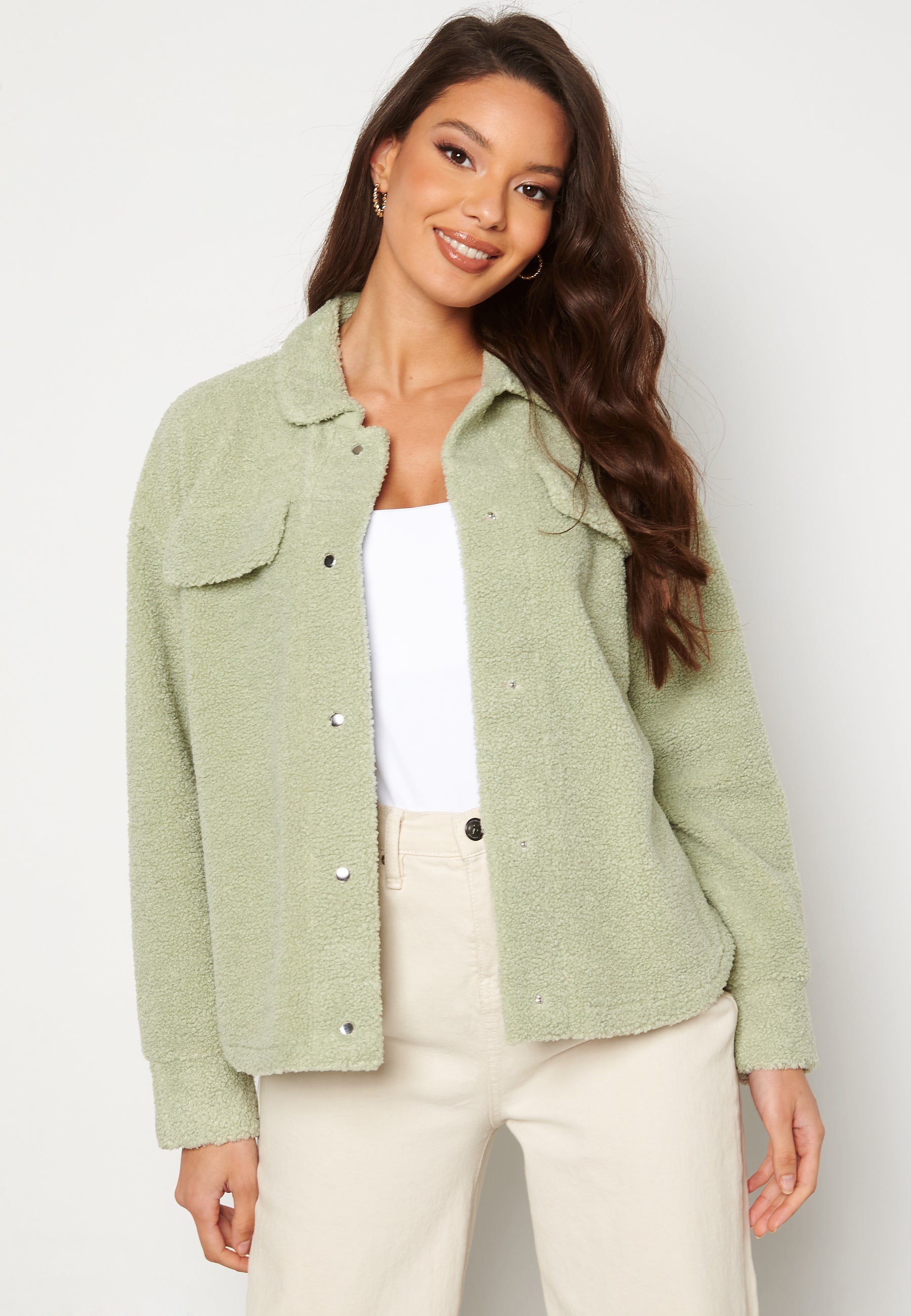 Pieces Carmello Teddy Jacket