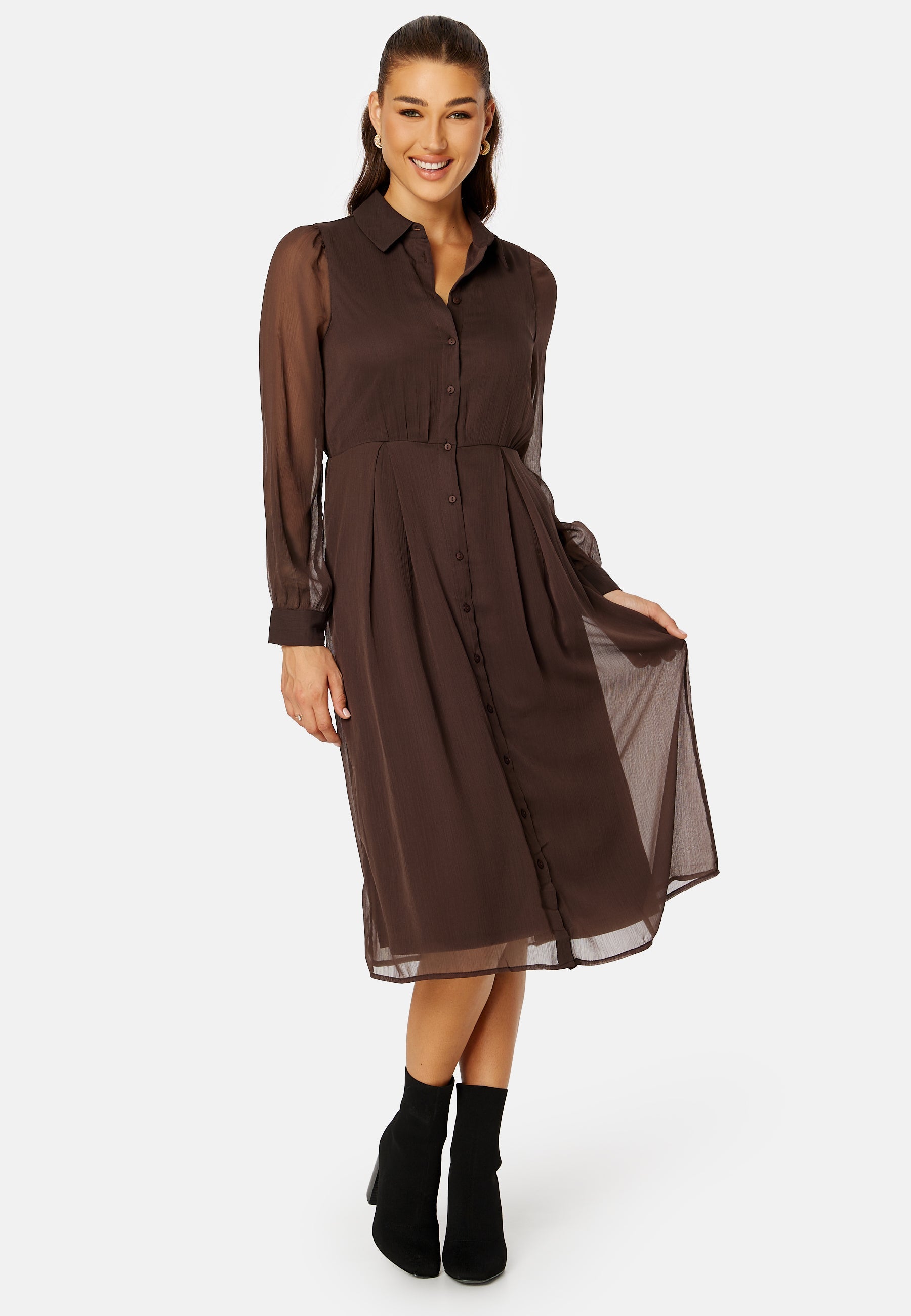 VERO MODA Kaya Fall Calf Dress