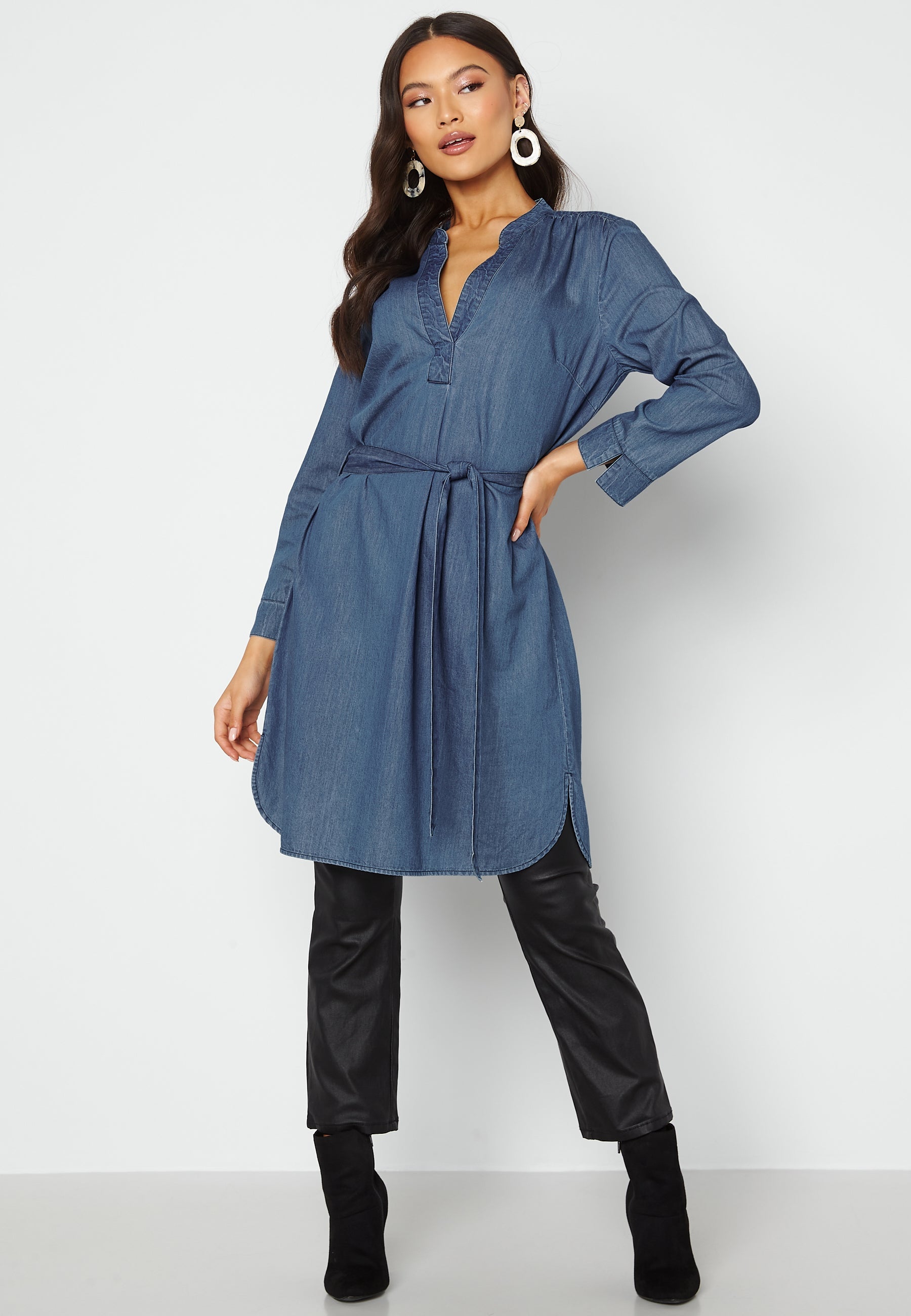 Happy Holly Angelina denim dress