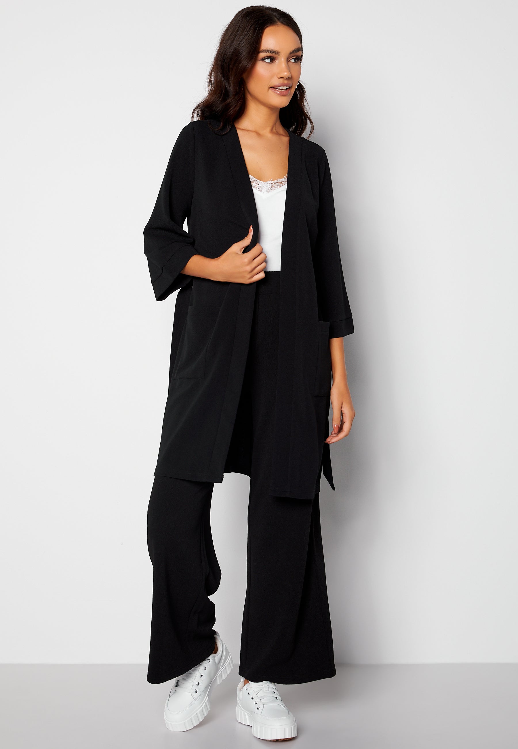 Happy Holly Kimono Jersey Trousers