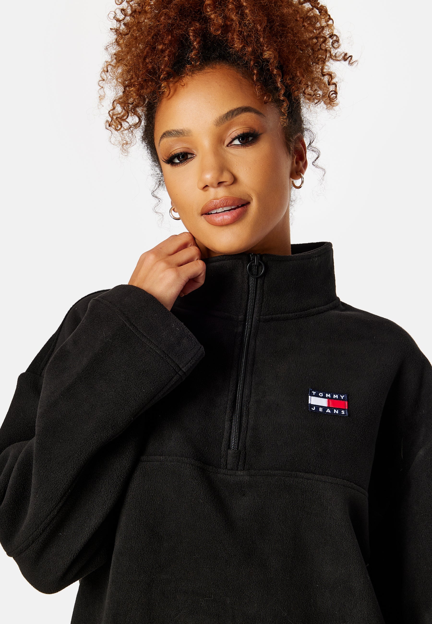 TOMMY JEANS Oversized Badge Polar Fleece