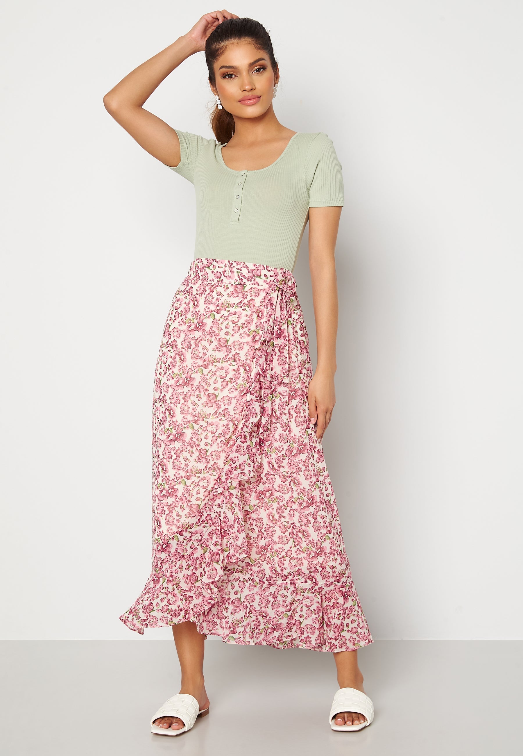 VERO MODA Anneline Wrap Skirt
