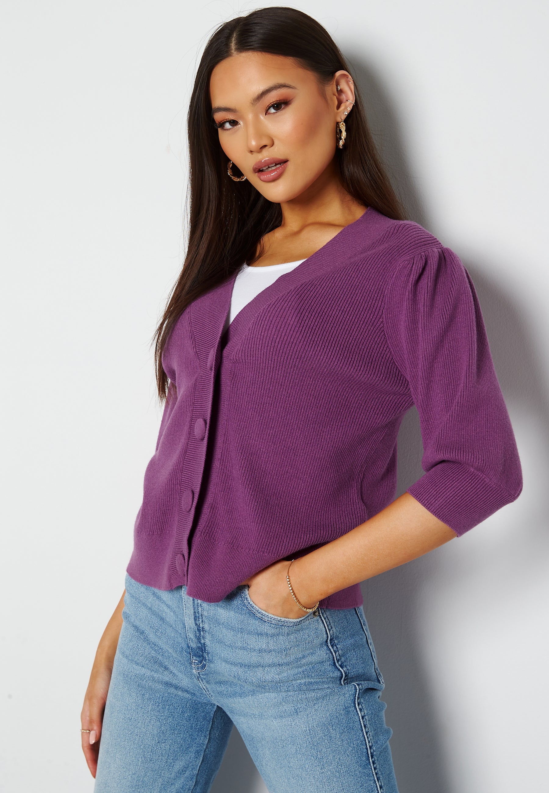 VILA Ellar 2/4 Knit Cardigan