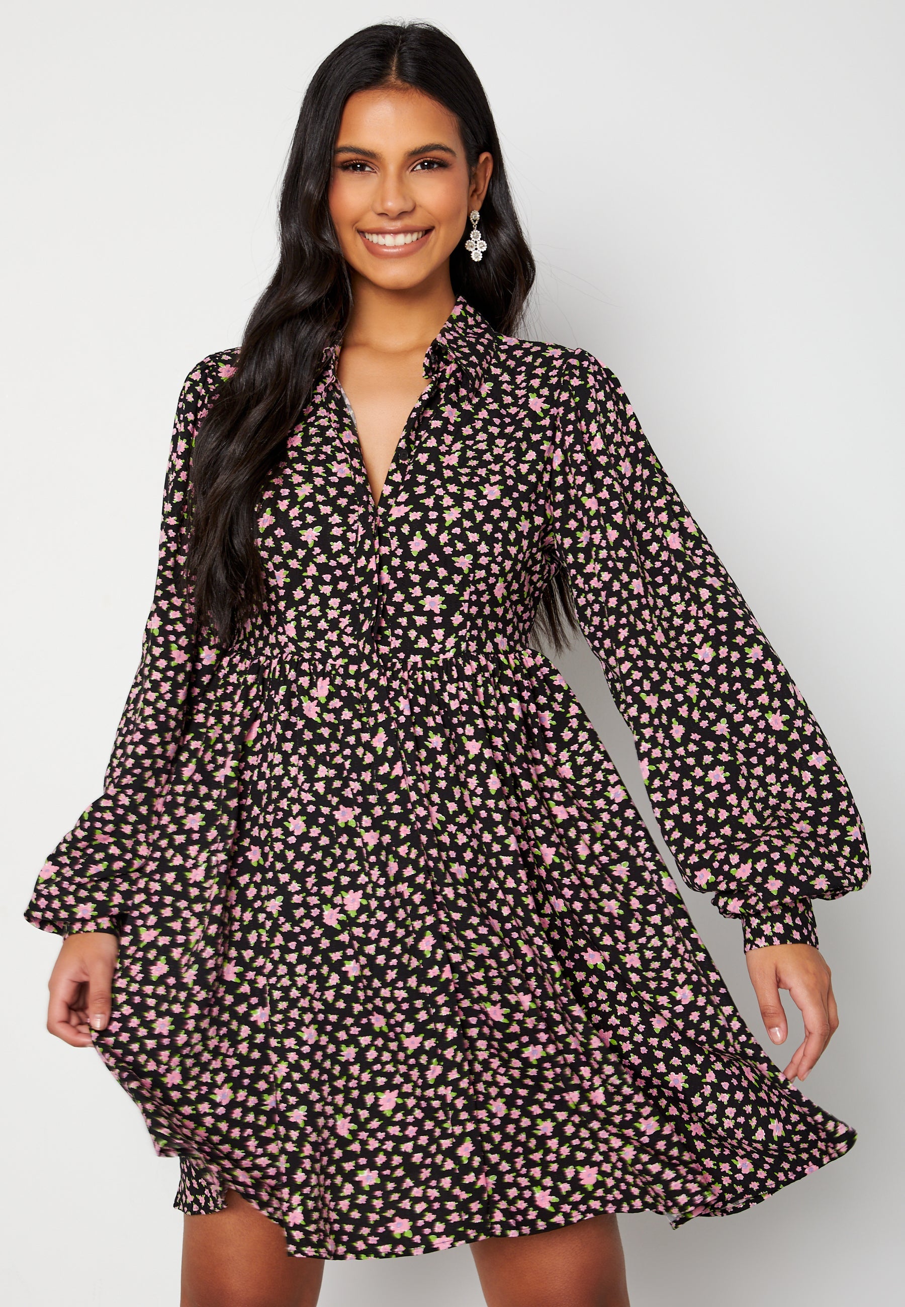 SELECTED Judita LS Short Shirt Dress