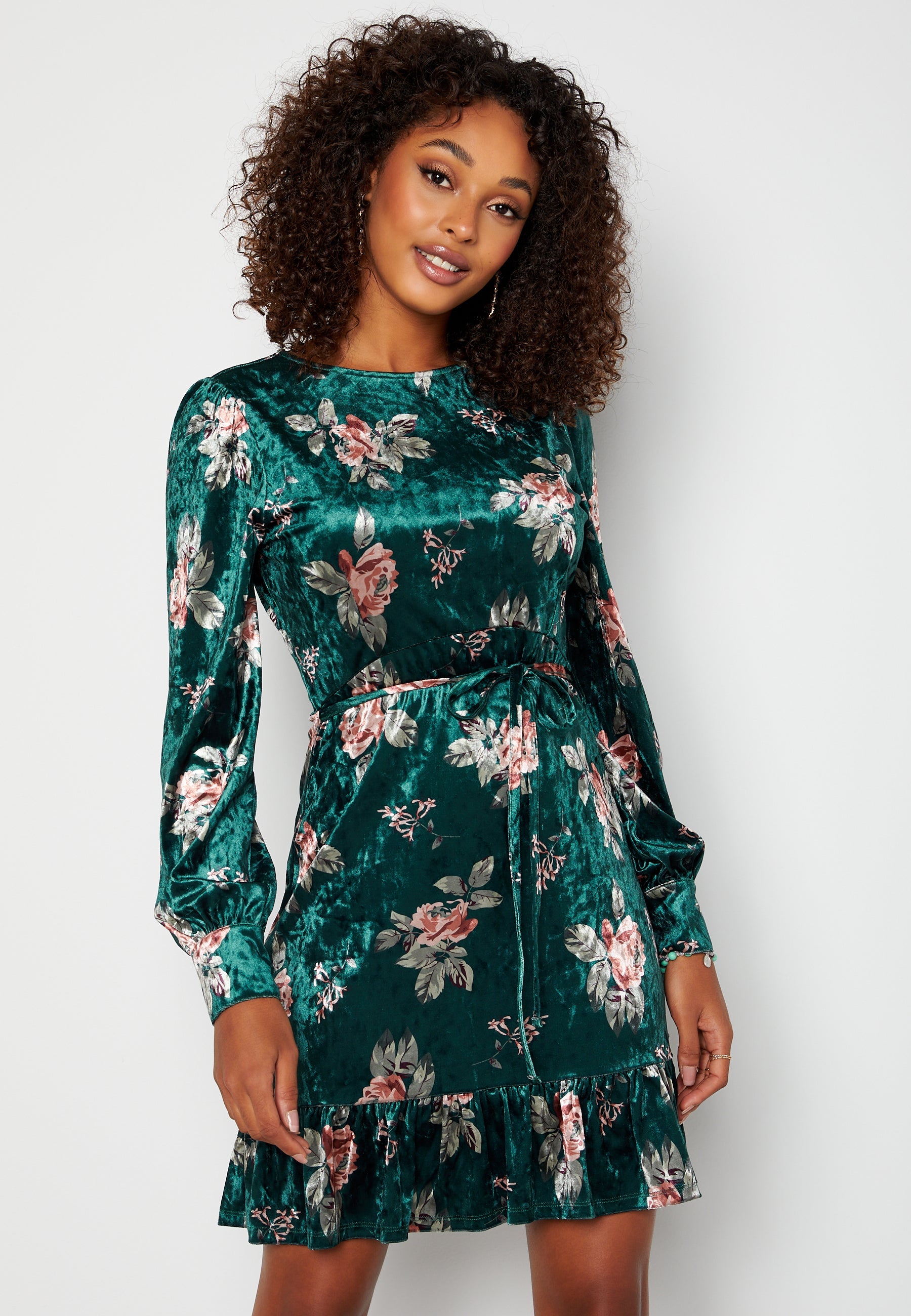 BUBBLEROOM Vienne Velvet Dress