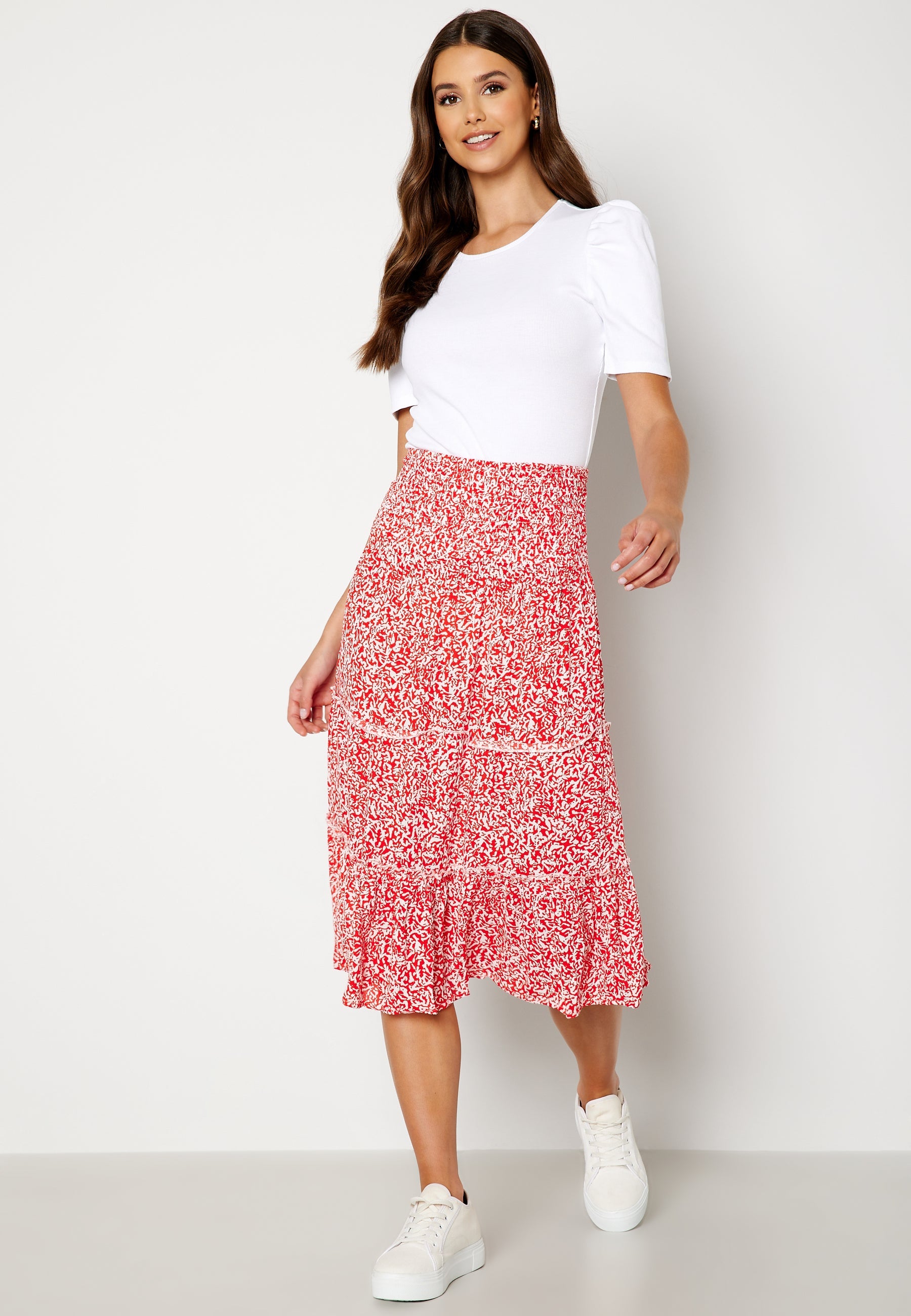 VERO MODA Jenny Smock Calf Skirt