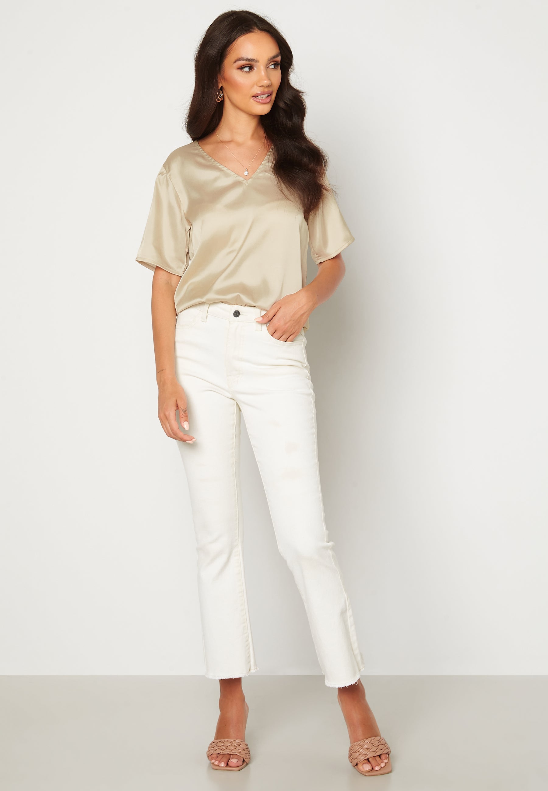 Bubbleroom Satin T-shirt