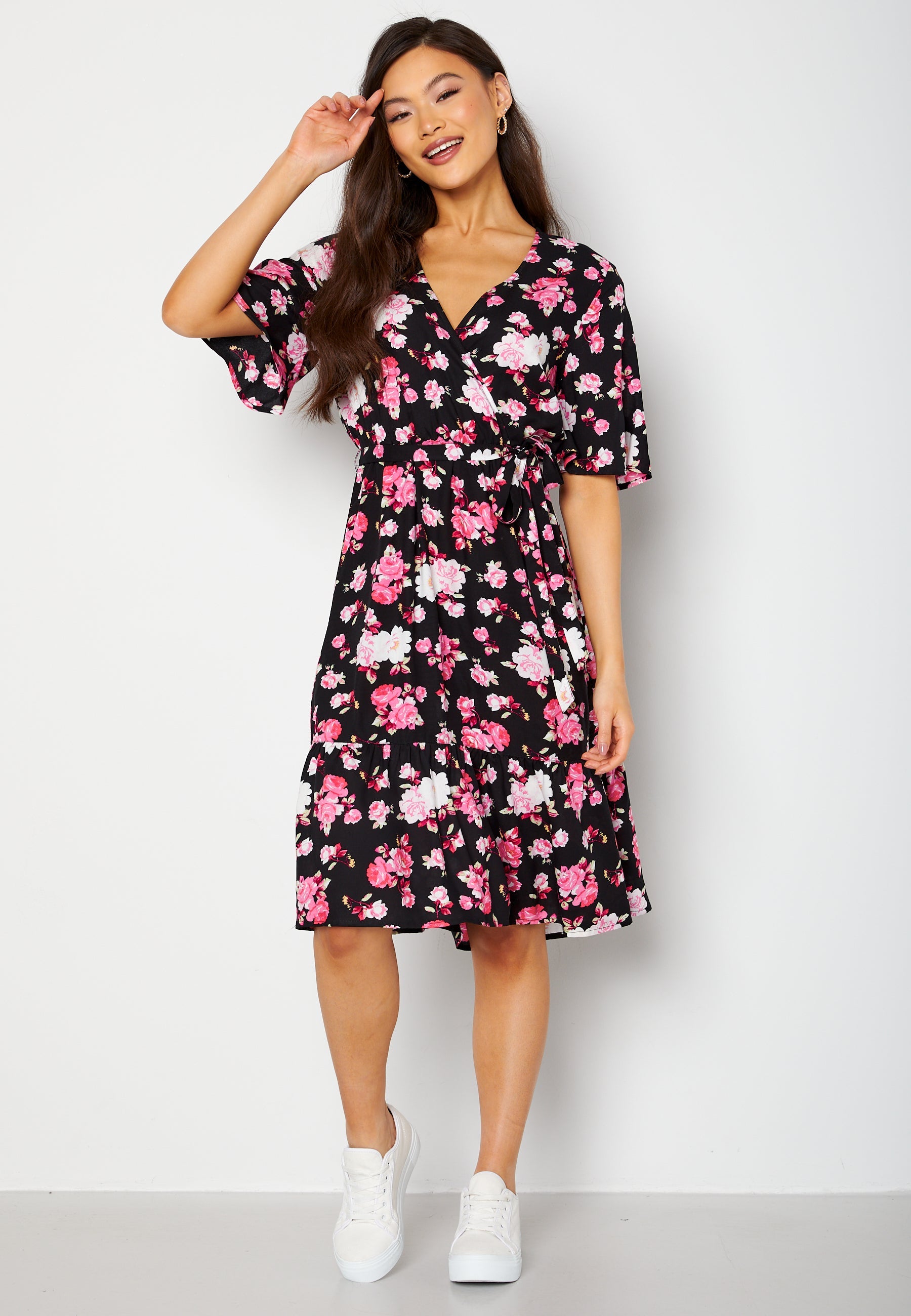 Happy Holly Reina wrap dress