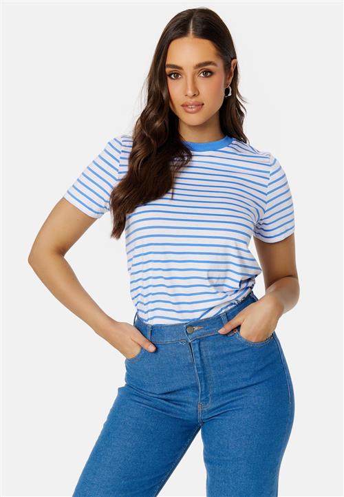 SELECTED Essential SS Stripe O-Neck Tee