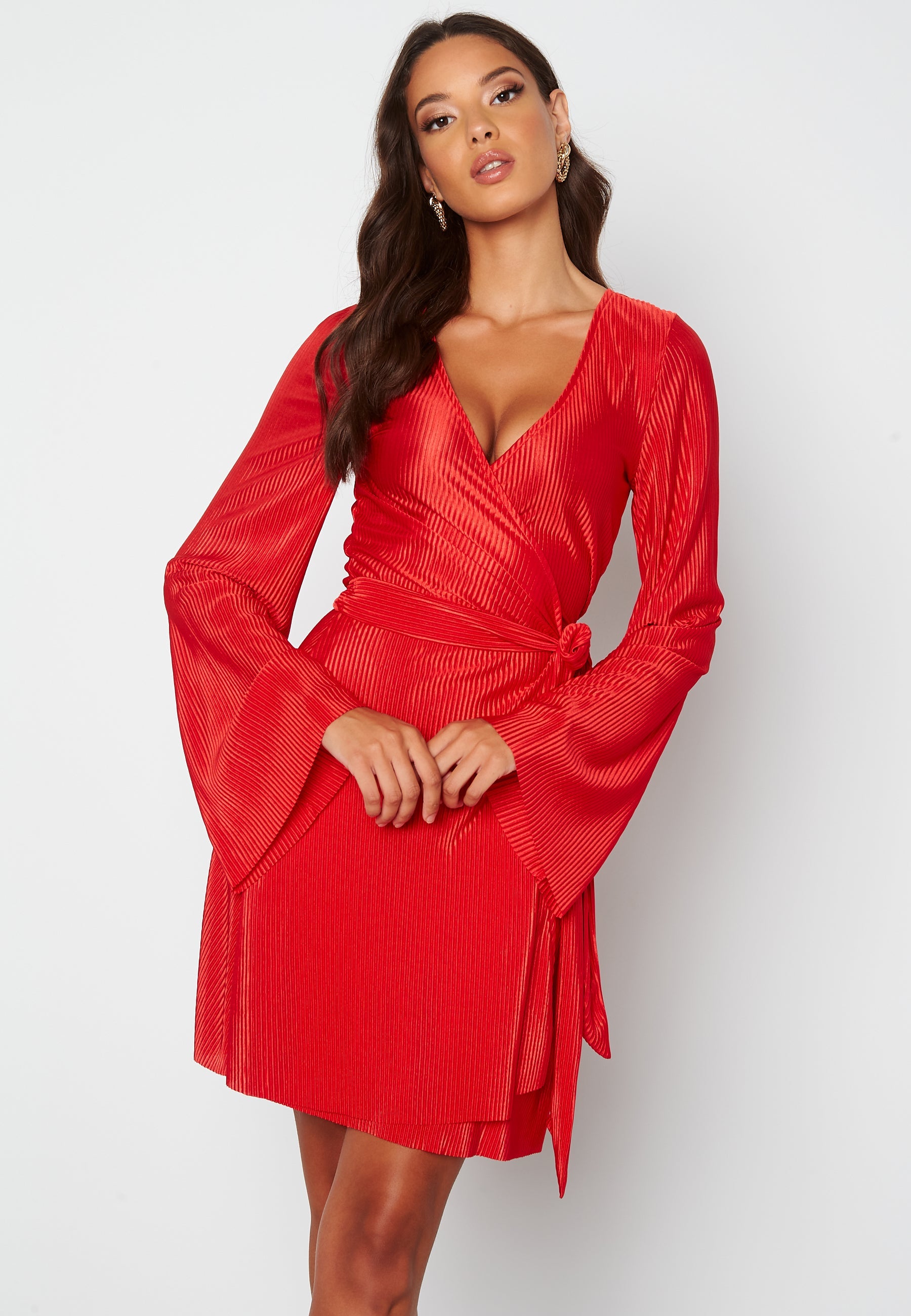 Chiara Forthi Poppy plissé dress