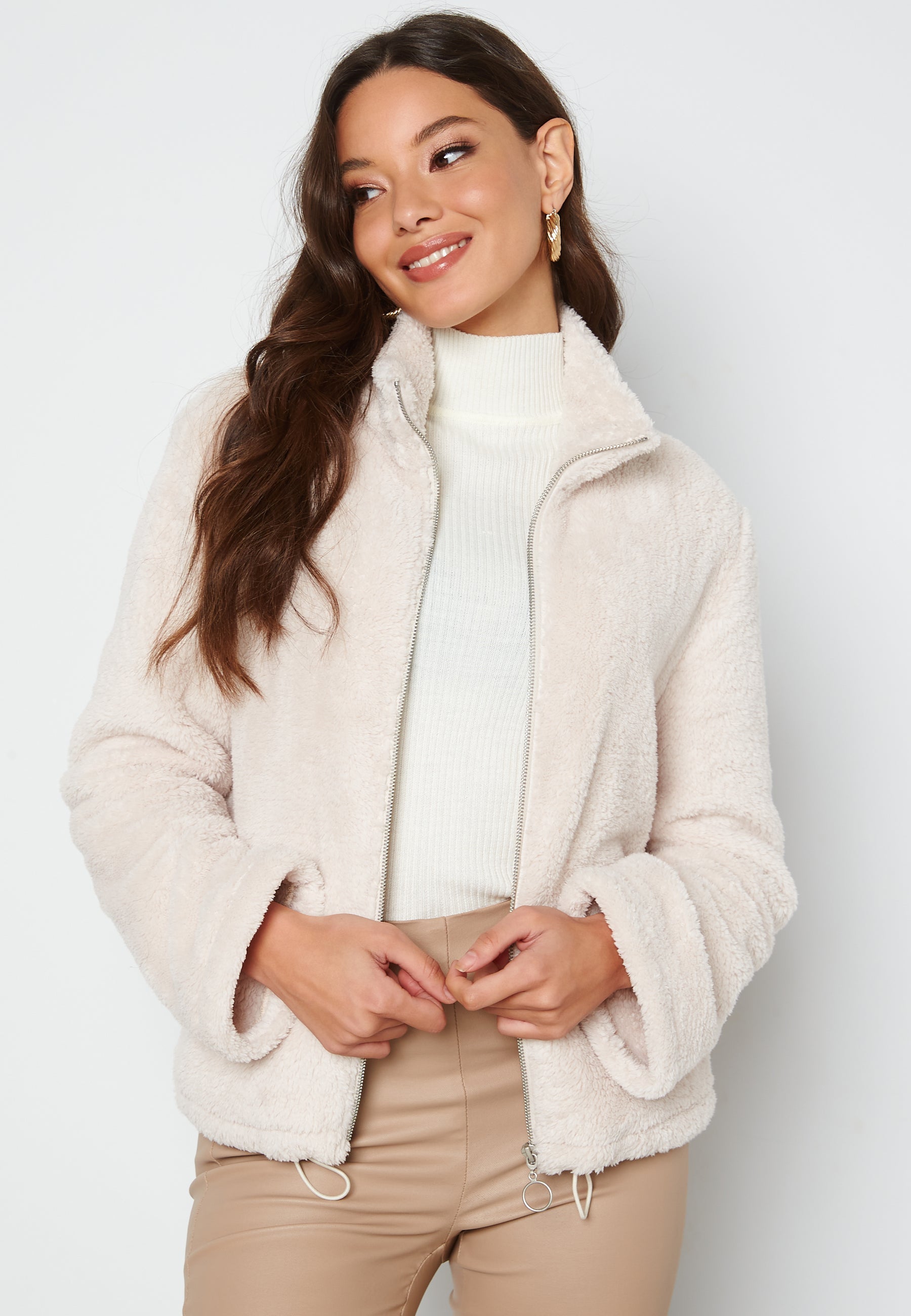 BUBBLEROOM Tammie Soft Teddy Jacket