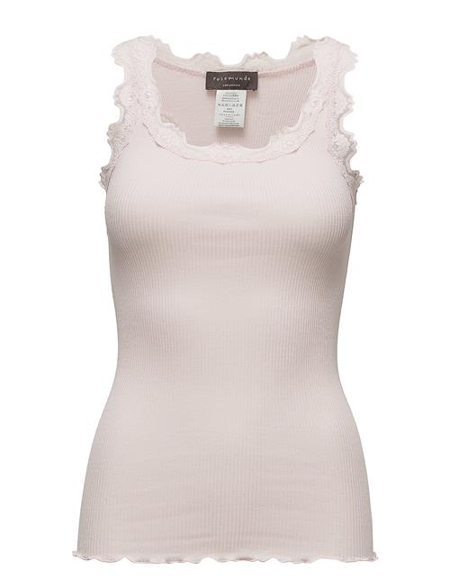 Rosemunde | Rwbabette Silk Sl U-Neck Long Lace | M