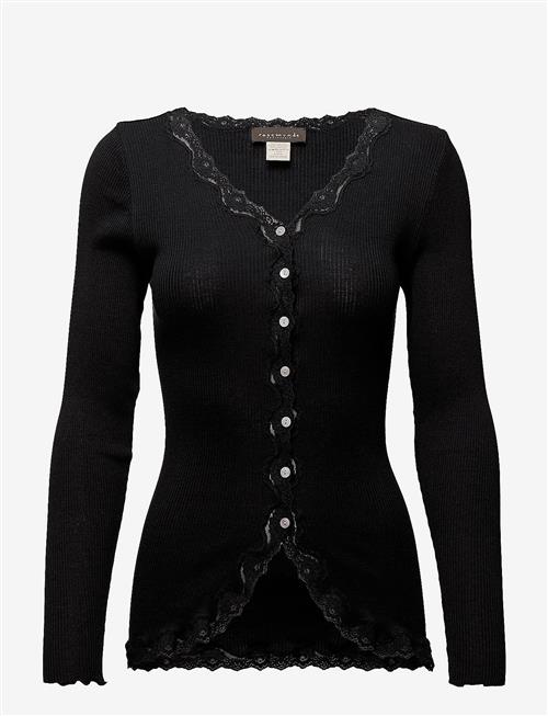 Rosemunde | Rwbabette Ls V-Neck Regular Lace Ca | M