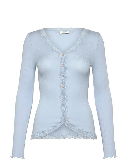 Rosemunde | Rwbabette Silk Ls V-Neck Lace Cardi | M