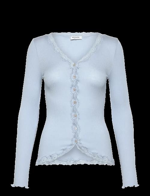 Rosemunde | Rwbabette Silk Ls V-Neck Lace Cardigan | M