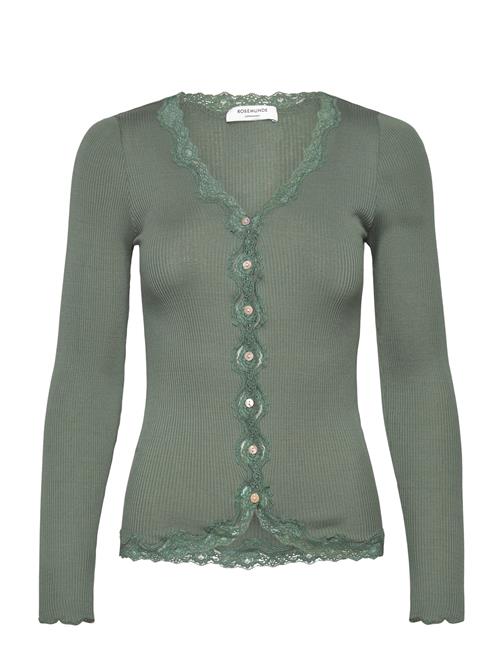 Rosemunde | Rwbabette Silk Ls V-Neck Lace Cardigan | S