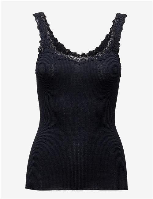 Rosemunde | Rwbabette Silk Sl Deep Back Lace Top | L