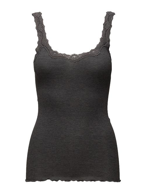 Rosemunde | Silk Top W/ Lace | S