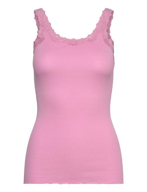 Rosemunde | Rwbabette Silk Sl Deep Back Lace Top | L