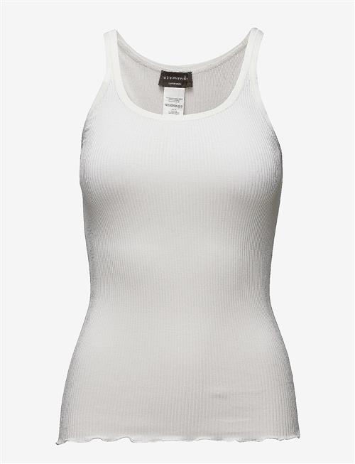Rosemunde | Rwbelle Silk U-Neck Strap Elastic Top | L