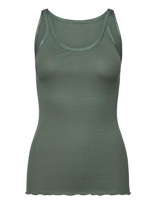 Rosemunde | Rwbelle Silk U-Neck Strap Elastic T | S