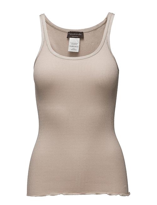 Rosemunde | Rwbelle Silk U-Neck Strap Elastic T | L