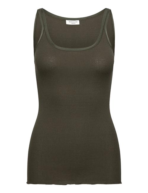 Rosemunde | Rwbelle Silk U-Neck Strap Elastic T | XS