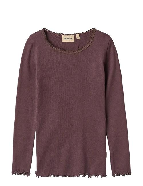 Wheat | Rib T-Shirt L/S Reese | 110