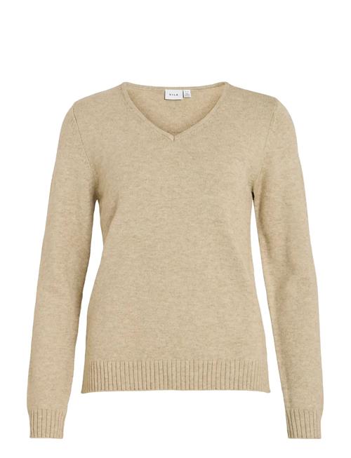 Vila | Viril V-Neck L/S  Knit Top - Noos | XS