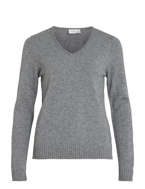 Vila | Viril V-Neck L/S  Knit Top - Noos | XS