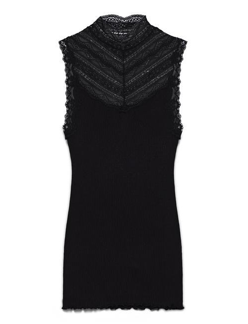 Rosemunde | Rwbenita Silk Sl Turtleneck Lace To | L