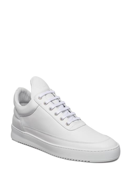 Filling Pieces | Low Top Ripple Nappa All White | 36