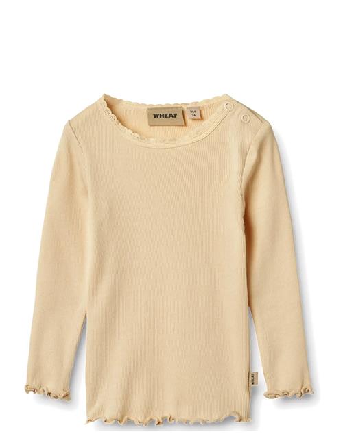 Wheat | Rib T-Shirt L/S Reese | 62