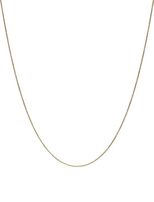 Design Letters | 60 Cm Chain 18K Gold Plated Silver | ONE SIZE 60 cm